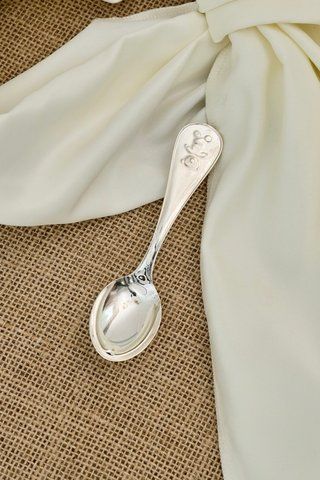 Срібна дитяча ложка Ведмедик Kikko (6341-0) 6341-0 фото