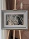 Серебряная икона &laquo;Святая Семья&raquo; 82x55 см в серой рамке LE 4656 DM 8330 GY фото 6