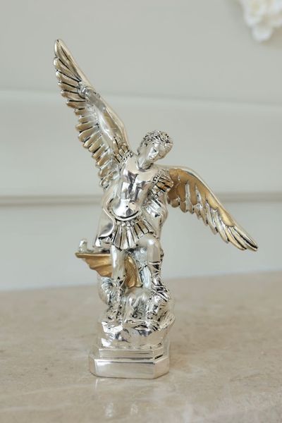 Срібна статуетка Архангела Михаїла (ST 221 SM) 10 см ST 221 SM фото