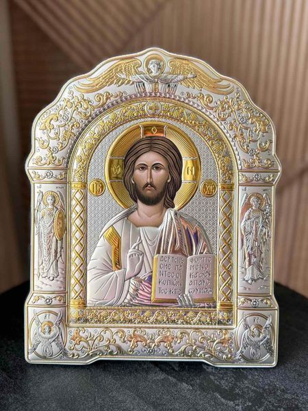 Винчальная пара &laquo;Иисус и Мария&raquo; 20,5x27 см чисто серебряная без рамки AR 5 001/002 GB фото
