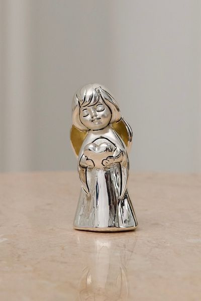 Срібна статуетка Ангел із серцем (R 17887) 7 см R 17887 фото