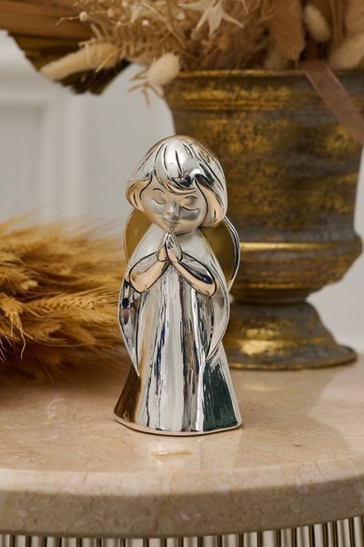 Серебряная статуэтка Ангел в молитве (R 17884) 7 см R 17884 фото