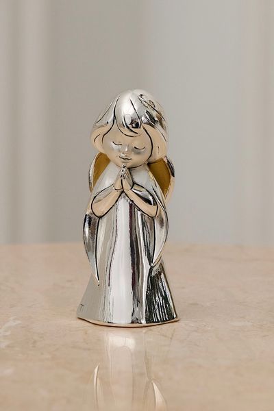 Серебряная статуэтка Ангел в молитве (R 17884) 7 см R 17884 фото