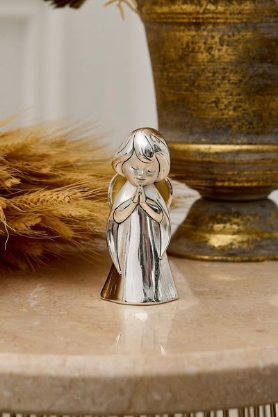Серебряная статуэтка Ангел в молитве (R 17884) 7 см R 17884 фото