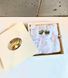Деревянная коробочка с серебром на кольца (код 3679) 18*18 см 3679 фото 1