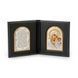 Кошелек Матерь Божья, с молитвой, серебро с позолотой (код K/002G/UA) 8*8,5 см K/002G/UA фото 4
