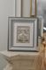 Серебряная икона &laquo;Святой Николай Чудотворец&raquo; в серой раме, 46&times;51 см QOF 202 DM 8330 GY фото 3